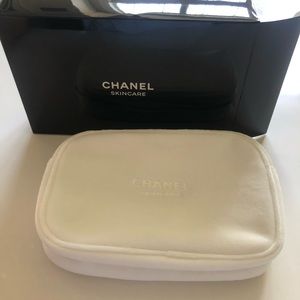 BNWT Chanel velvet cosmetic/skincare pouch